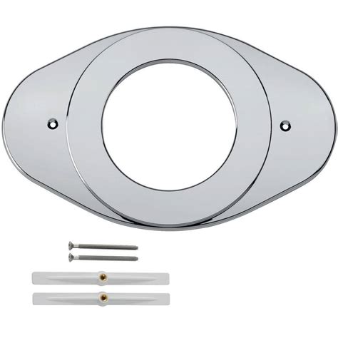 Delta 8.22 in. Renovation Cover Plate in Chrome RP29827